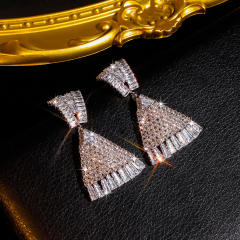 Personalized Zirconia Light Luxury Versatile Earrings