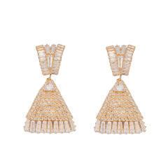 Personalized Zirconia Light Luxury Versatile Earrings