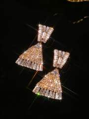Personalized Zirconia Light Luxury Versatile Earrings