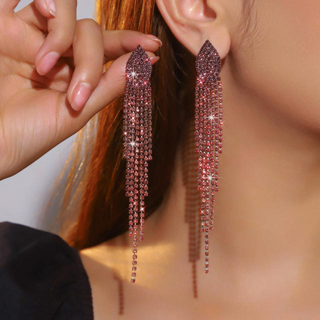 Long Tassel Earrings Drop Earrings diamond earrings