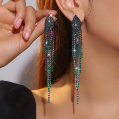 Long Tassel Earrings Drop Earrings diamond earrings