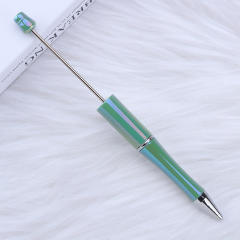 Wholesale DIY Colorful Beaded Pen UV Colorful Beaded Pen Ballpoint Pen