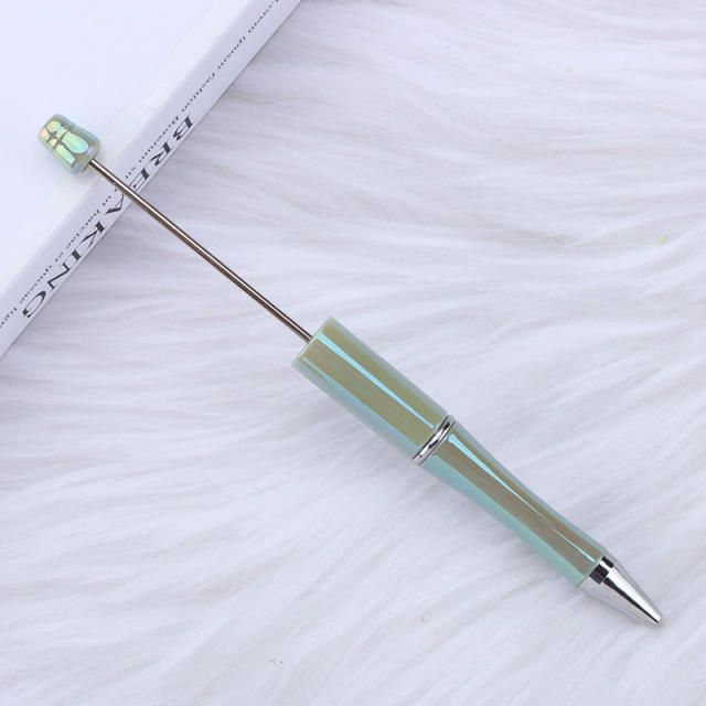 Wholesale DIY Colorful Beaded Pen UV Colorful Beaded Pen Ballpoint Pen