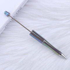 Wholesale DIY Colorful Beaded Pen UV Colorful Beaded Pen Ballpoint Pen
