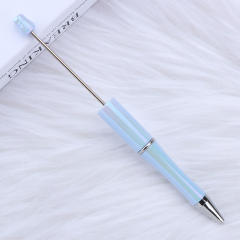 Wholesale DIY Colorful Beaded Pen UV Colorful Beaded Pen Ballpoint Pen