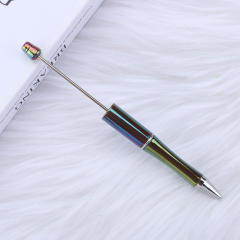 Wholesale DIY Colorful Beaded Pen UV Colorful Beaded Pen Ballpoint Pen