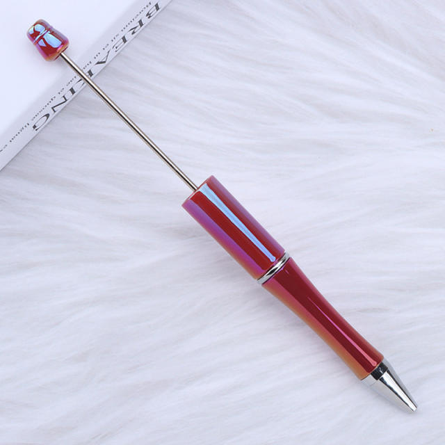 Wholesale DIY Colorful Beaded Pen UV Colorful Beaded Pen Ballpoint Pen