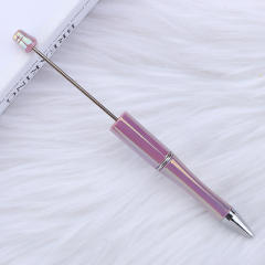 Wholesale DIY Colorful Beaded Pen UV Colorful Beaded Pen Ballpoint Pen