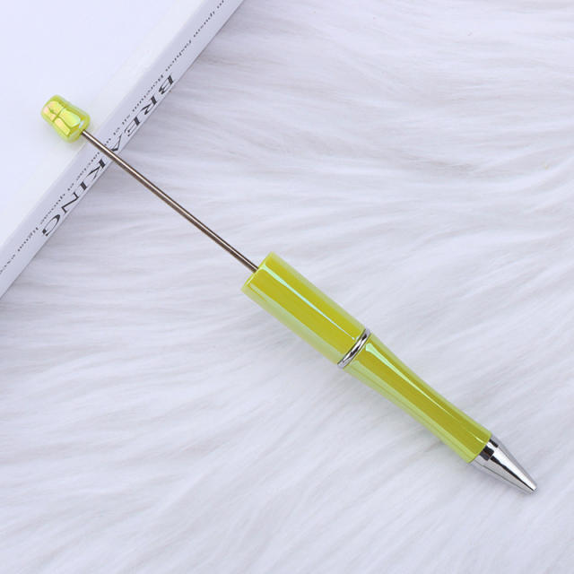 Wholesale DIY Colorful Beaded Pen UV Colorful Beaded Pen Ballpoint Pen
