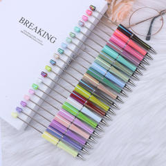 Wholesale DIY Colorful Beaded Pen UV Colorful Beaded Pen Ballpoint Pen