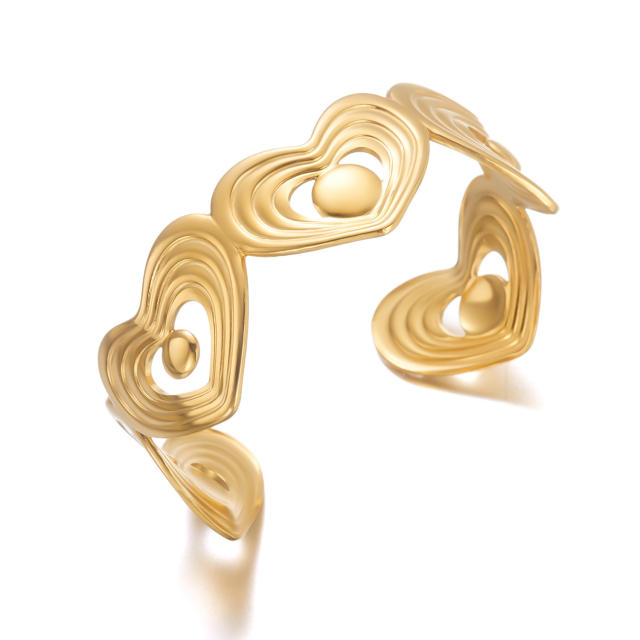Stainless Steel Bracelet Women's High-End Bracelet 18K Gold Titanium Steel Jewelry Non-Fading Jewelry