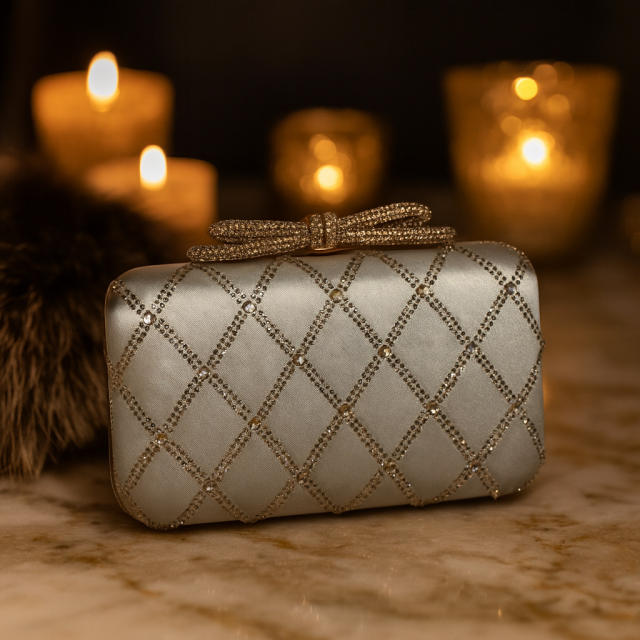 New Style Diamond-Shaped Bags One-Shoulder evening bag clutch bag