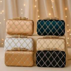 New Style Diamond-Shaped Bags One-Shoulder evening bag clutch bag