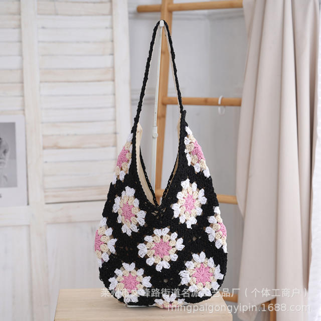 Lightweight Woven Bag for Going Out Large-Capacity Woven Women's Bag beach bag