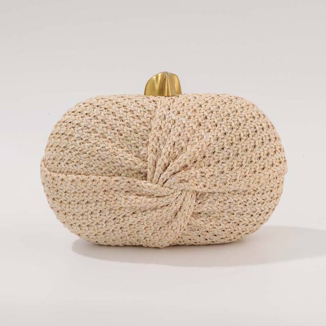 New Style Single Shoulder Crossbody Bag Straw Woven Bag purse bag evening bag