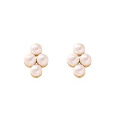304 stainless steel earrings colorful diamond cross studs earrings
