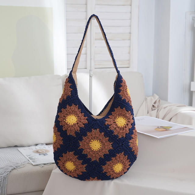 Lightweight Woven Bag for Going Out Large-Capacity Woven Women's Bag beach bag