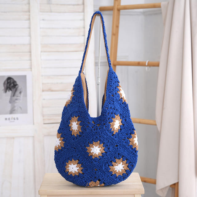 Lightweight Woven Bag for Going Out Large-Capacity Woven Women's Bag beach bag