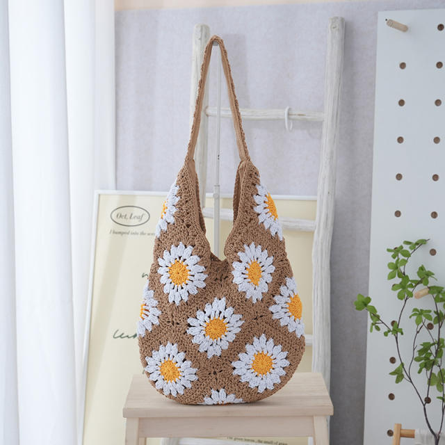 Lightweight Woven Bag for Going Out Large-Capacity Woven Women's Bag beach bag