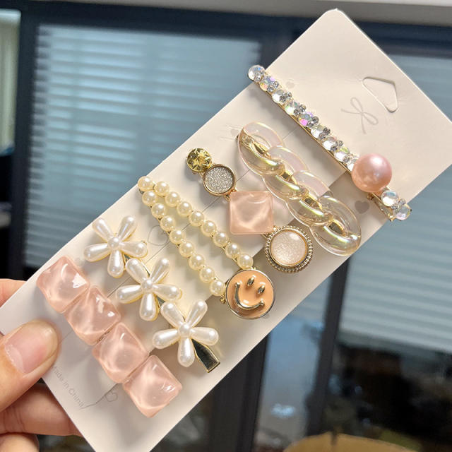 Korean ins Love Hairpin Set Adult hair clips set