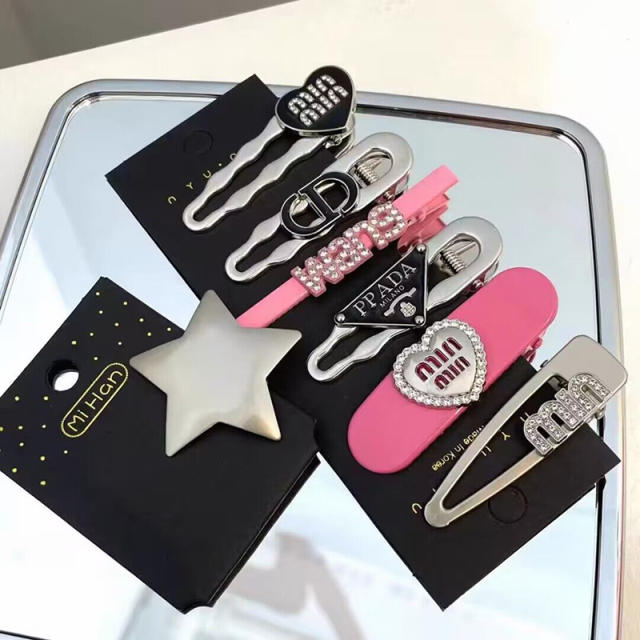 Korean ins Love Hairpin Set Adult hair clips set