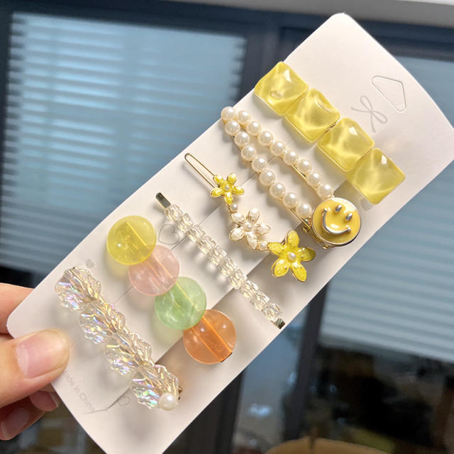 Korean ins Love Hairpin Set Adult hair clips set