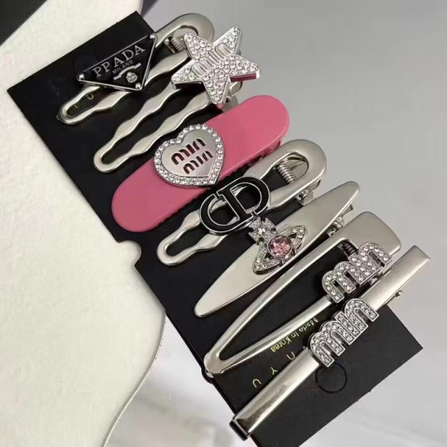 Korean ins Love Hairpin Set Adult hair clips set