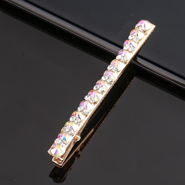 Simple Duckbill Clip Diamond-Encrusted Hairpin duckbill hair clips