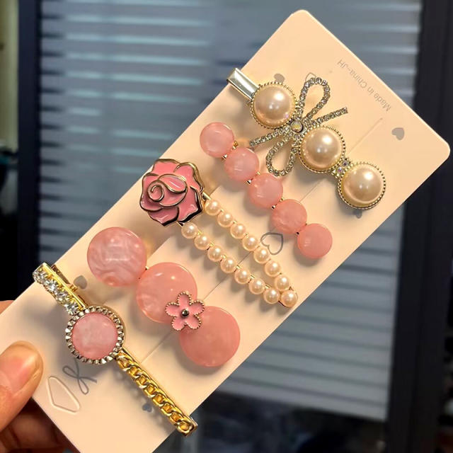 Korean ins Love Hairpin Set Adult hair clips set