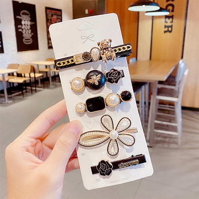 Korean ins Love Hairpin Set Adult hair clips set