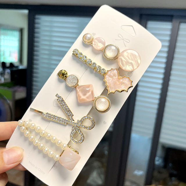 Korean ins Love Hairpin Set Adult hair clips set