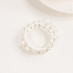 Elegant Small Fragrance Pearl Hair Tie Simple Hair Rope