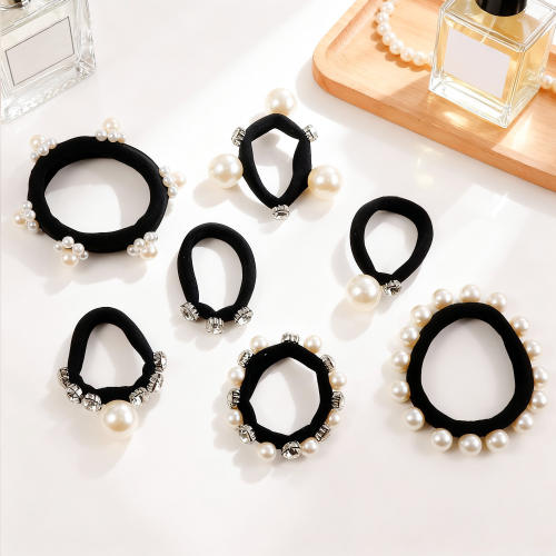 Korean Style Versatile Pearl Hair Band High Elastic Hair Rope Hair ties