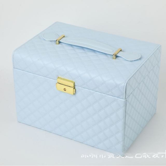 High Beauty Value Jewelry Storage Box with Lock Large Capacity Jewelry Box Home