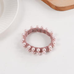 Elegant Small Fragrance Pearl Hair Tie Simple Hair Rope