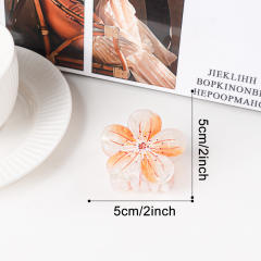 Sweet Plum Blossom Clip Fairy Flower Hairpin hair claw clips
