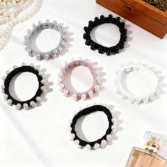 Elegant Small Fragrance Pearl Hair Tie Simple Hair Rope