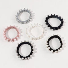 Elegant Small Fragrance Pearl Hair Tie Simple Hair Rope