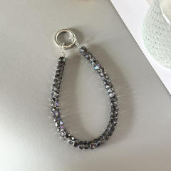Double-layer Wheel Crystal Mobile Phone Chain Anti-lost Mobile Phone Lanyard