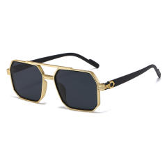 Arrow Double Beam Polygon Sunglasses for Men