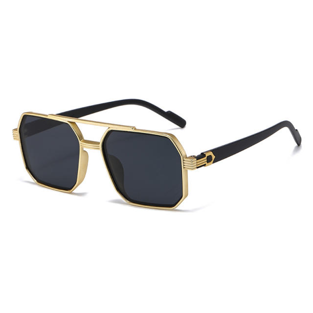 Arrow Double Beam Polygon Sunglasses for Men
