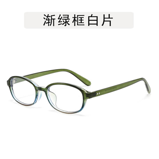 Oval Small Frame Rice Stud Sunglasses