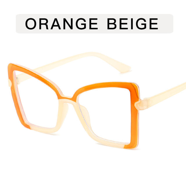 Butterfly shape frame anti blue light reading glasses sunglasses