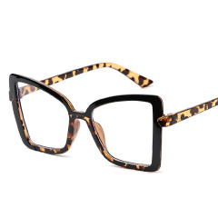 Butterfly shape frame anti blue light reading glasses sunglasses