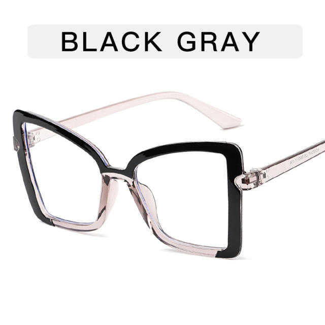 Butterfly shape frame anti blue light reading glasses sunglasses