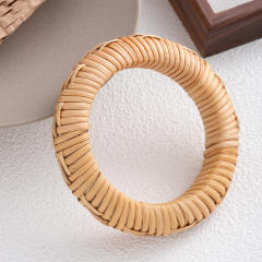 Boho hot sale woven bangle bracelet vacation hand jewelry