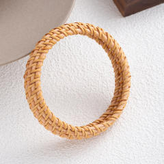 Boho hot sale woven bangle bracelet vacation hand jewelry