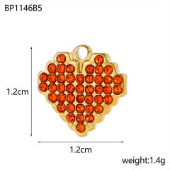 Micro-Studded Diamond Butterfly Lightweight Design Stainless Steel 18K Starry Sky Theme DIY Jewelry Zircon Moon Jewelry