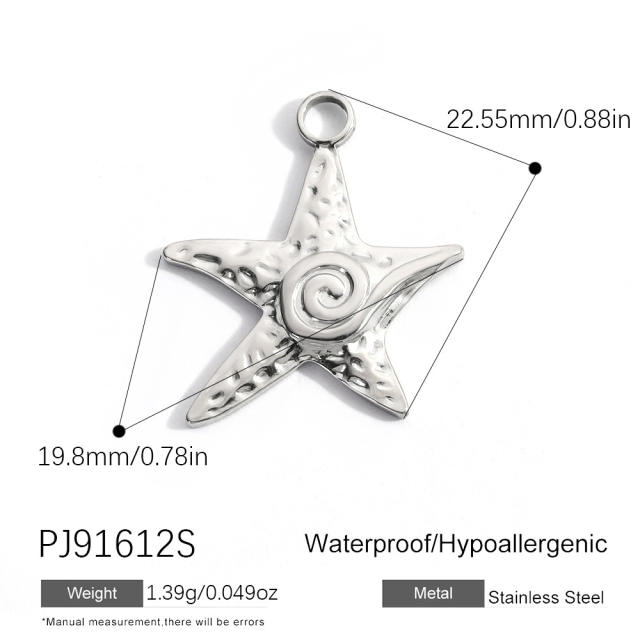 Silver color enamel hot sale element stainless steel charm DIY jewelry accessory