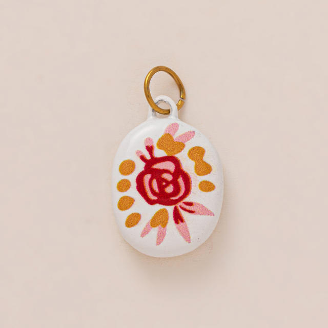 Women's Gold Color-Preserving Stainless Steel Vacuum Plating charm DIY jewelry accessory